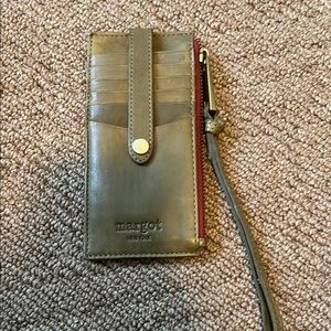 Margot New York Olive Card Holder